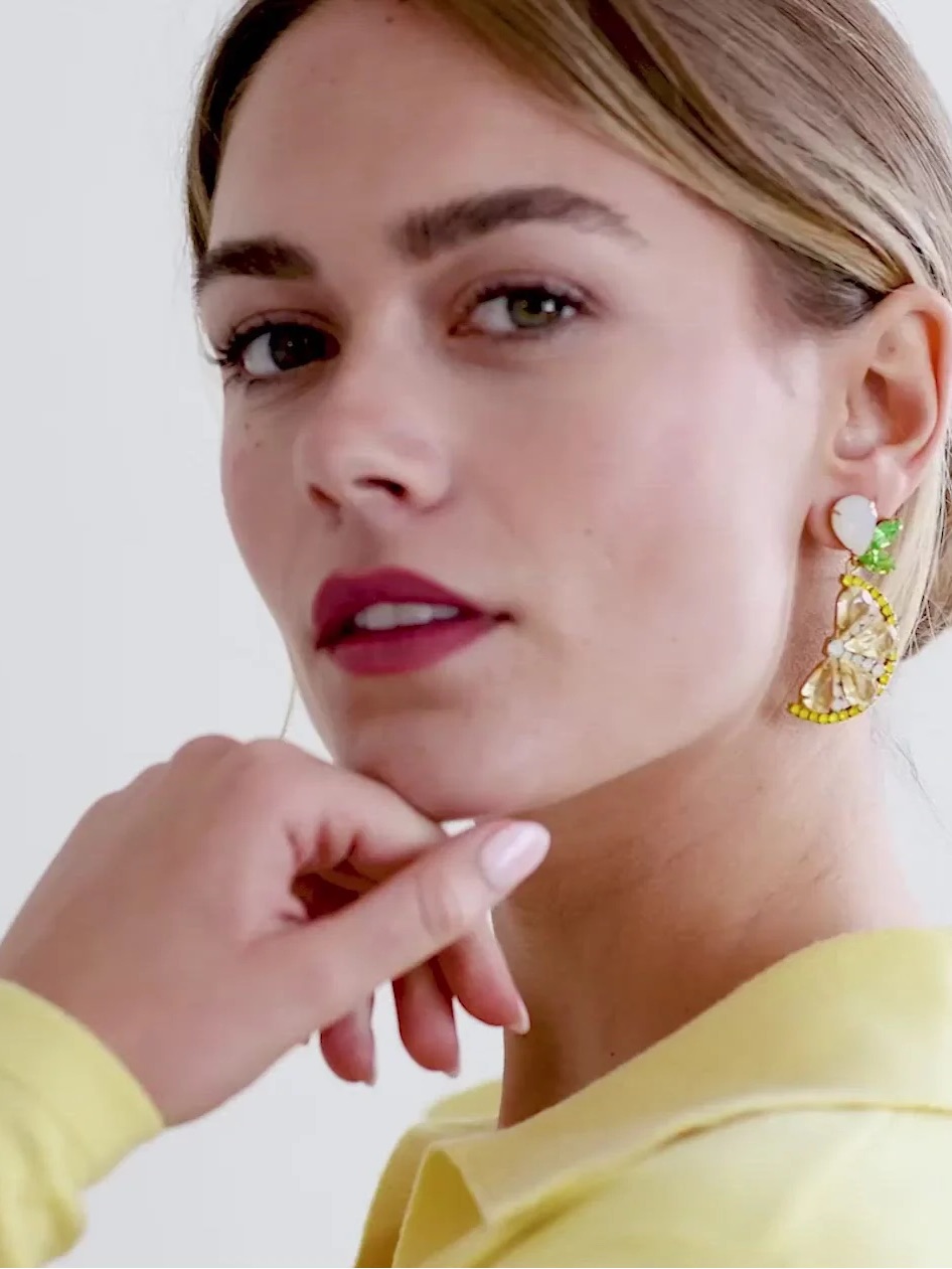 Loren Hope Lemon Drop Earrings - Never Worn — image 3 of 6